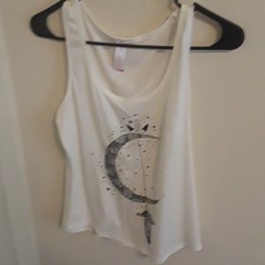 Long cropped tank